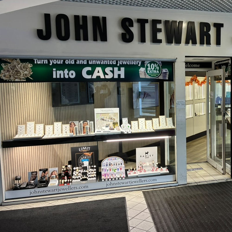 John Stewart Jewellers Irvine shopfront